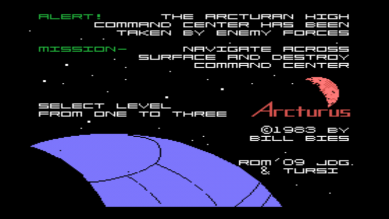 File:Arcturus - Title Screen.png